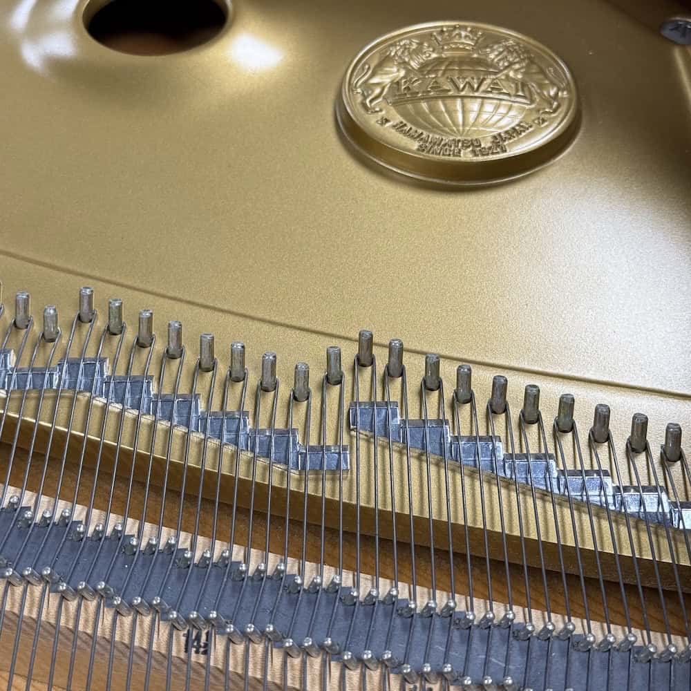 kawai piano, model rx1 polished ebony, 2001