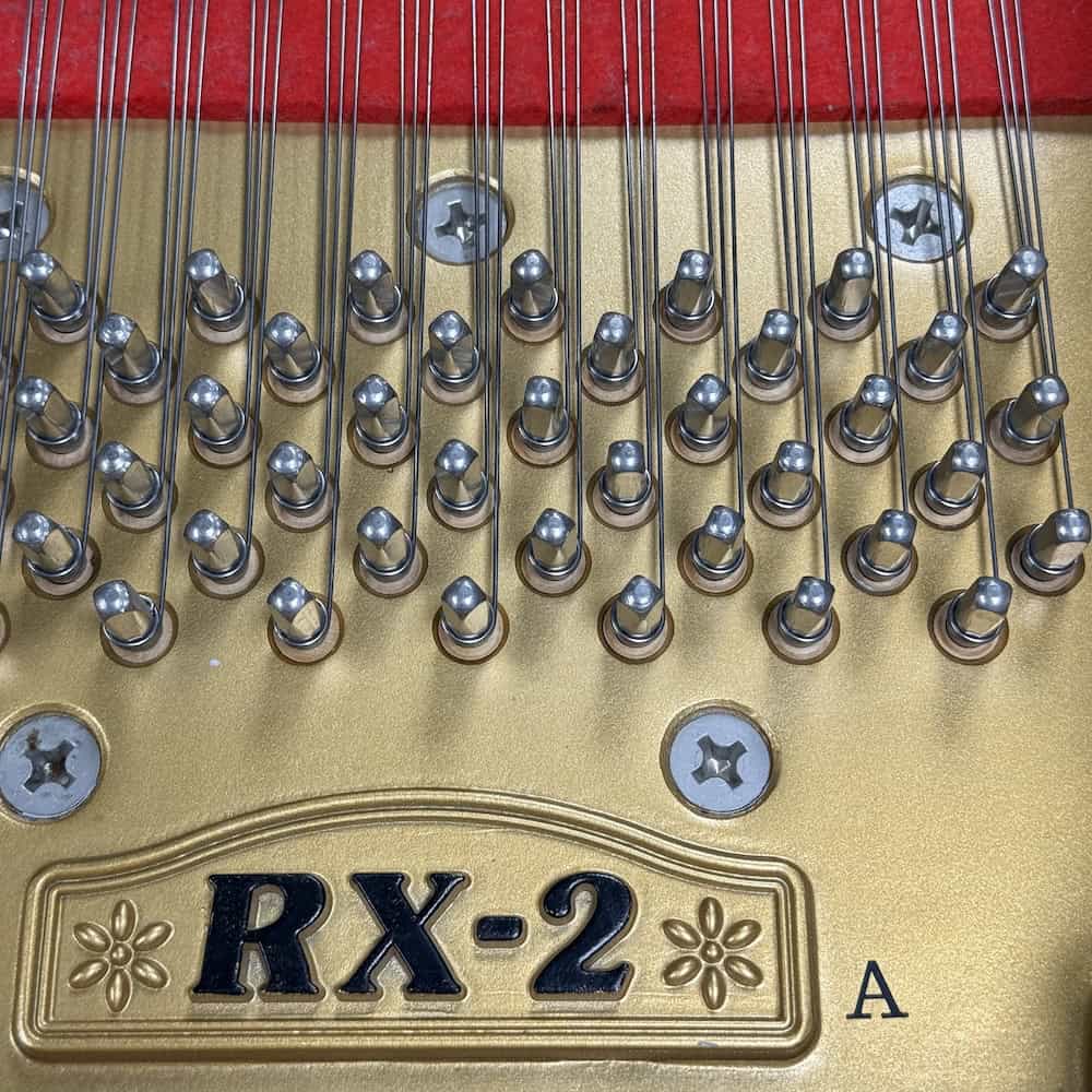 kawai piano, model rx 2 polished ebony, 1987