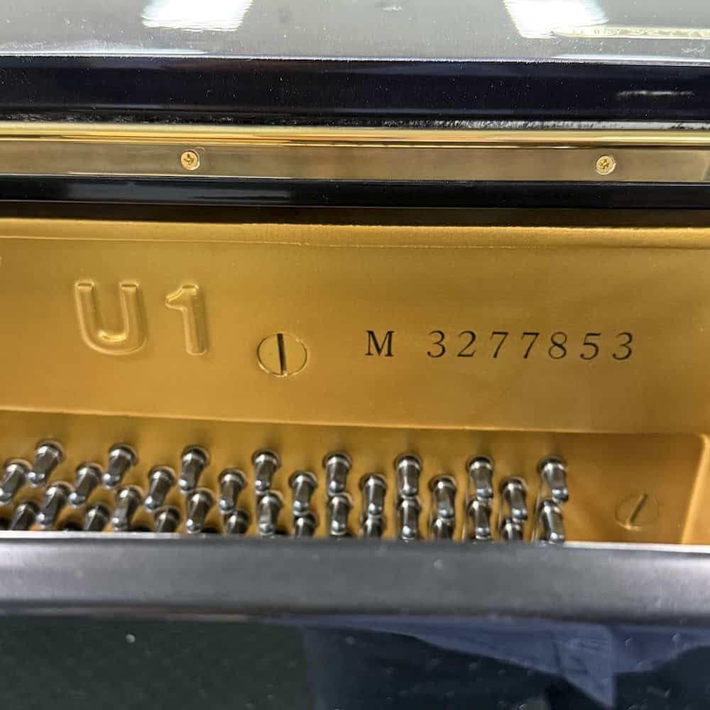 yamaha piano, model u1 m, 1981